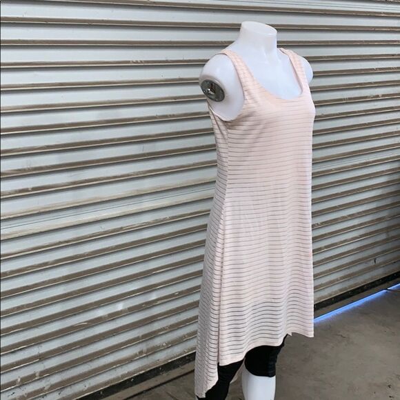 🛍️Derek Heart size Large hi Lo sheer lined dress - Picture 5 of 7